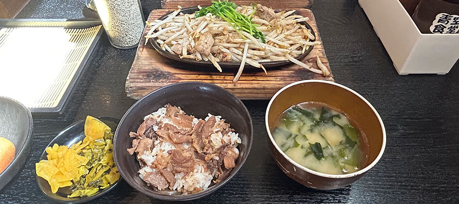 ボリューム＆コスパが最強！青空食堂 筑紫野店