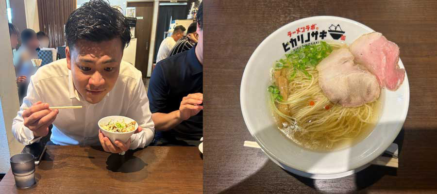 ラーメンの種類が沢山！ラーメンラボ。ヒカリノサキ