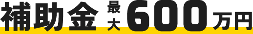 補助金最大600万円